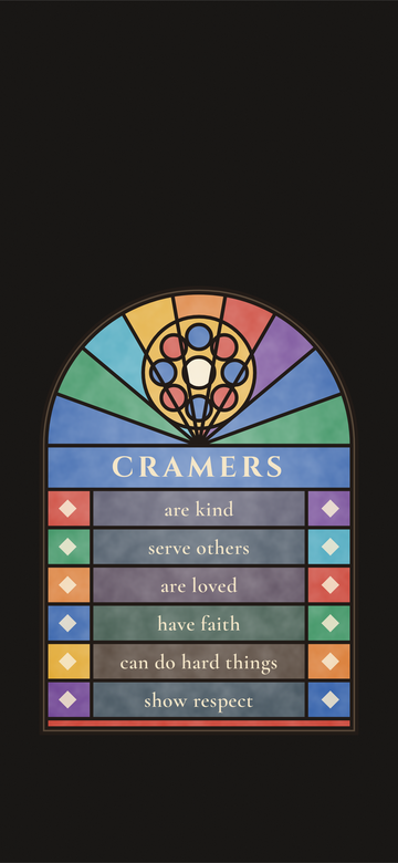 Stained glass iPhone wallpaper